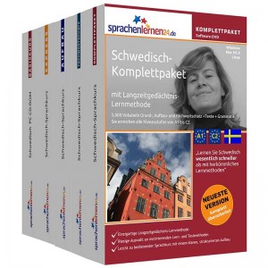 Schwedisch Komplettpaket-Das rundum sorglos Paket-Niveau A1-C2
